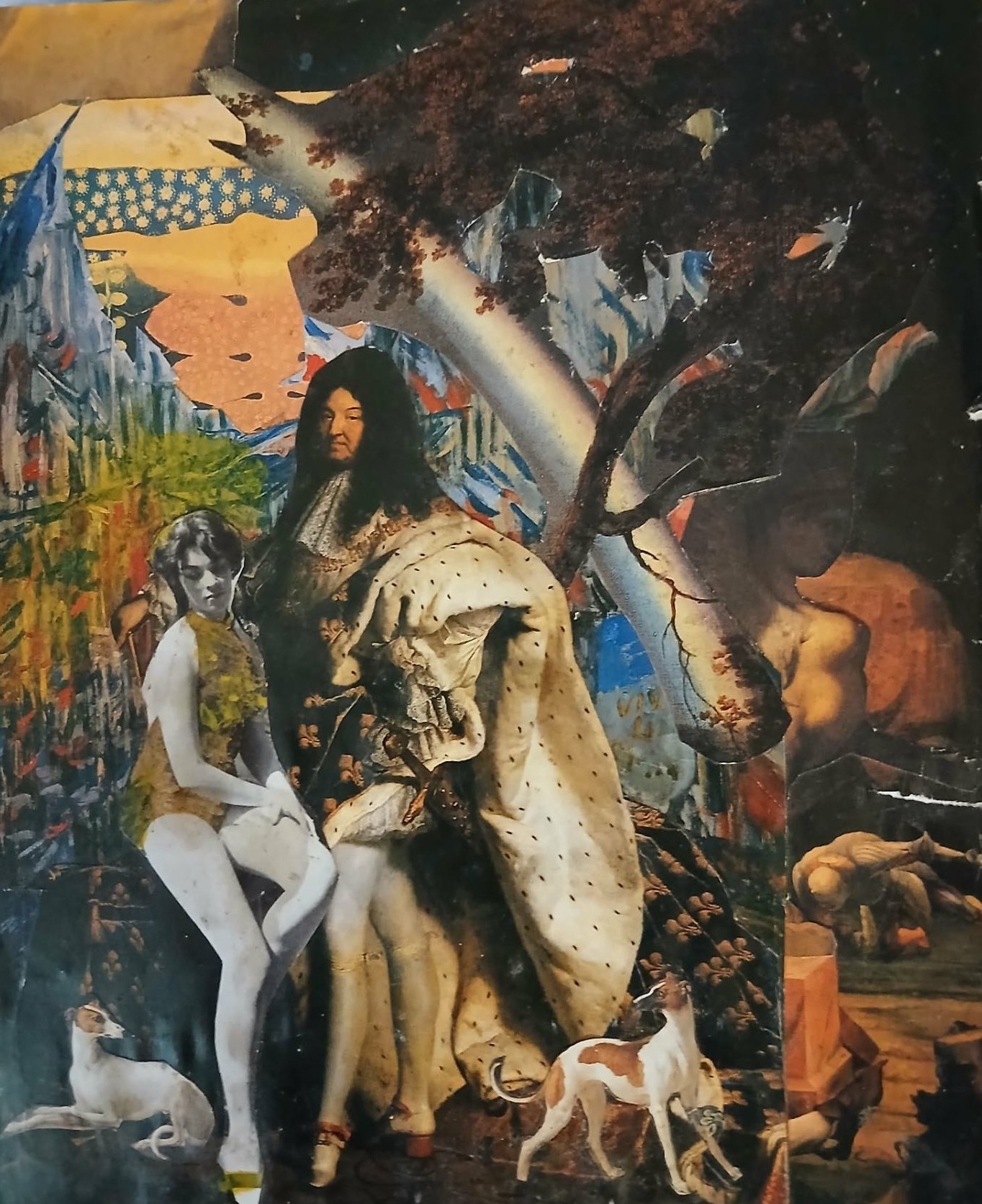 Court of Fragments — original painting by Daniel